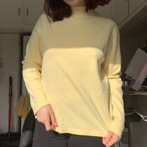 Yellow Croft and Barrow Turtle Neck